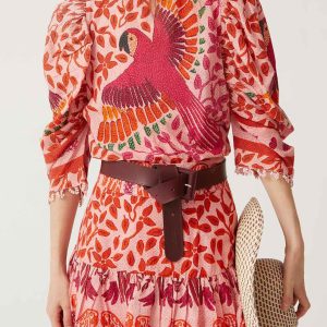 Printed Floral Blouse